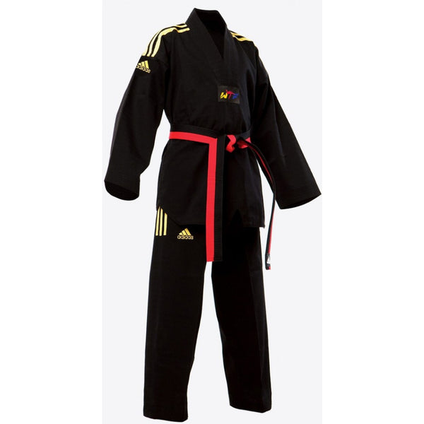 adidas Taekwondo Champion II, Black Uniform